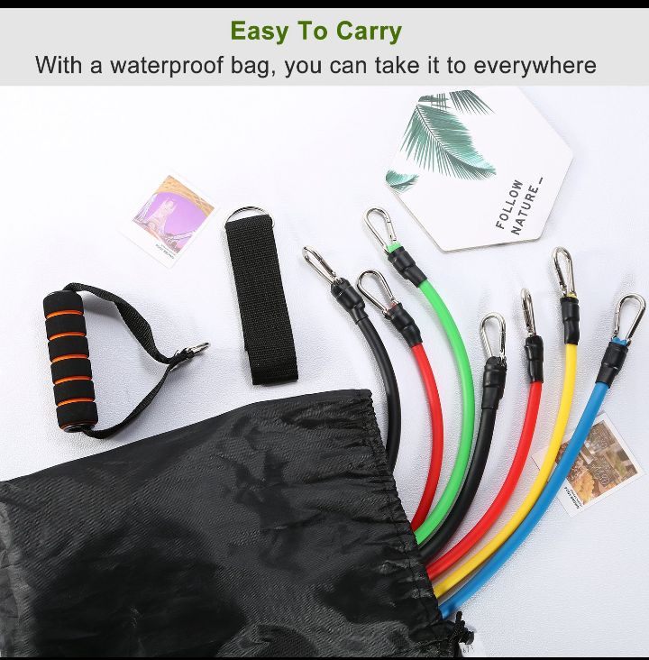 Fitness Resistance Bands (SET)
